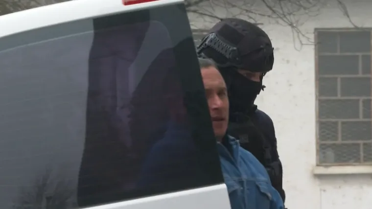 Srđan Mlađan doveden na sud u Varaždinu uz pratnju dugih cijevi