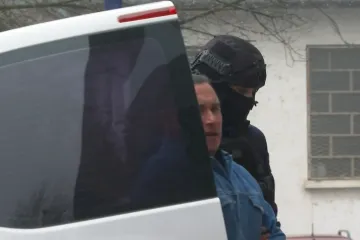 Srđan Mlađan doveden na sud u Varaždinu uz pratnju dugih cijevi