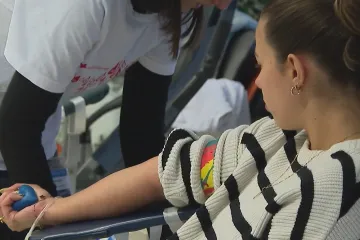 Studenti PMF-a u Splitu darivali krv i širili dobro: 'Mene to ne košta ništa, a nekome može spasiti život'