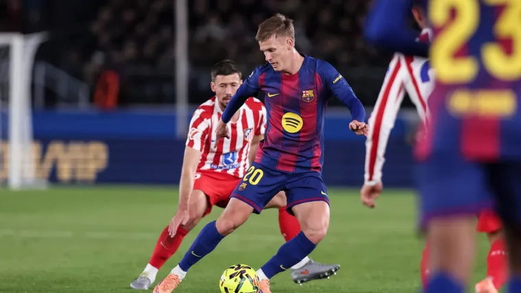 Dani Olmo daje sve od sebe. Ozlijedio se zabijajući pobjednički gol u derbiju