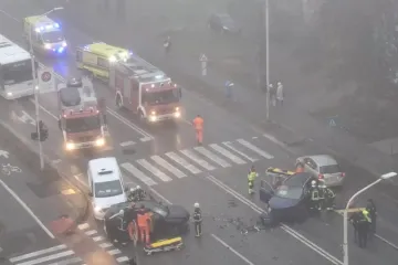 Stravičan sudar u Osijeku, dijelovi vozila razbacani po cesti! 'Žena je bila u teškom šoku...'