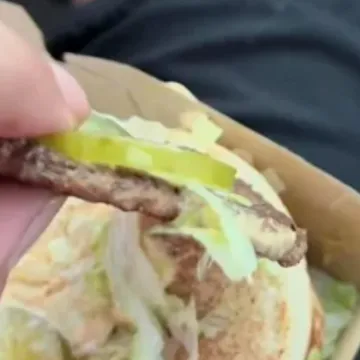 I to zovu burgerom?! Fotka kiselog krastavca debljeg od pljeskavice pokrenula lavinu kritika