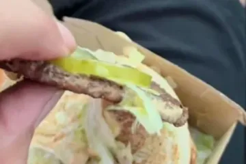 I to zovu burgerom?! Fotka kiselog krastavca debljeg od pljeskavice pokrenula lavinu kritika