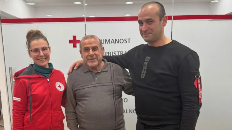 Hrvatski Crveni križ ujedinio oca i sina nakon 40 godina: 'Bit će to najbolji Božić ikada'