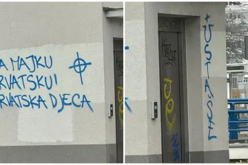 'Ustaše' osvanule na liftovima za osobe s invaliditetom: Netko je opet devastirao tramvajsku stanicu