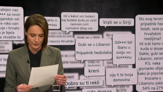 'Odje*i talibanu u svoju vukoj*binu!' Mojmira u Direktu čitala uvrede libanonsko-hrvatskom novinaru