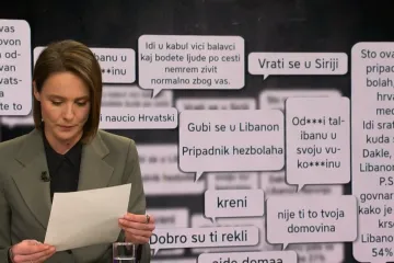 'Odje*i talibanu u svoju vukoj*binu!' Mojmira u Direktu čitala uvrede libanonsko-hrvatskom novinaru
