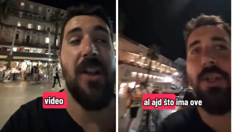 Srbin do&scaron;ao u Split i ovim videom neke digao na noge: '**bem ti sunce, naježio sam se!'