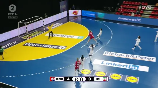 Hrvatska uništava Iran. Sara Šenvald opet zabila