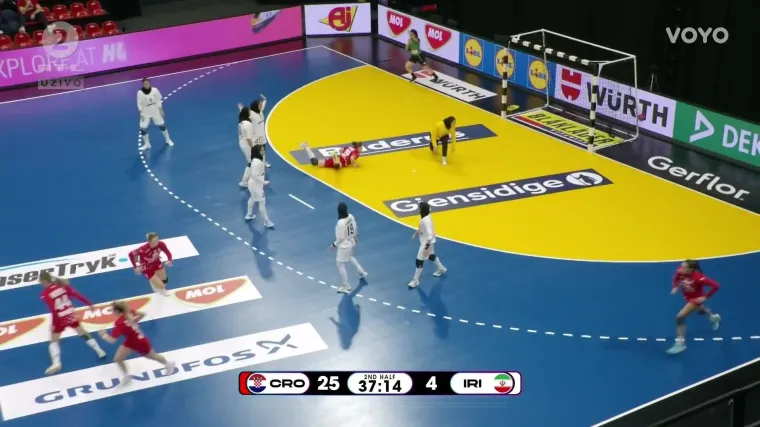 Hrvatska nastavlja nevjerojatnu utakmicu. Babara za +22