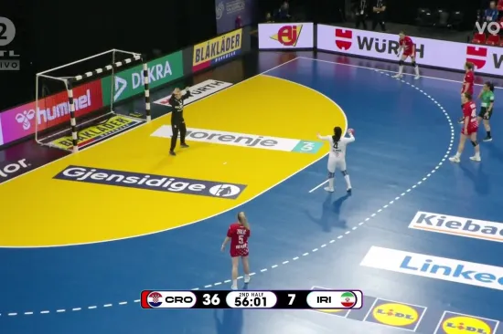 Jako hrabar potez rukometašice Irana protiv Hrvatske, ovako je izvela sedmerac