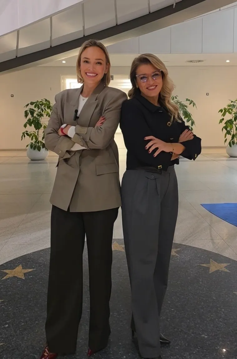 Iz sportskog izdanja u elegantno: Donna Vekić zablistala u Europskom parlamentu