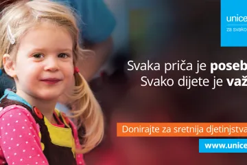 UNICEF pokrenuo blagdansku kampanju i poručio - Svako dijete je važno!