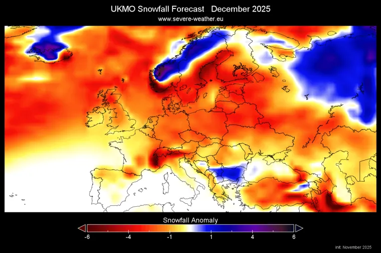 Ima li &scaron;anse za bijeli Božić? Objavljena velika snježna prognoza, evo &scaron;to nas čeka