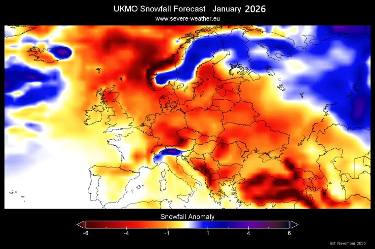 Ima li &scaron;anse za bijeli Božić? Objavljena velika snježna prognoza, evo &scaron;to nas čeka