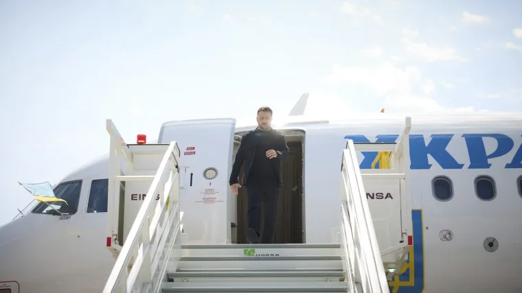 Uzbuna u europskoj zemlji: Dronovi u blizini zračne putanje zrakoplova sa Zelenskim