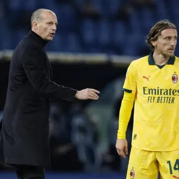 Lazio Tome Bašića izbacio Milan: Allegri Modrića uveo tek u samoj završnici