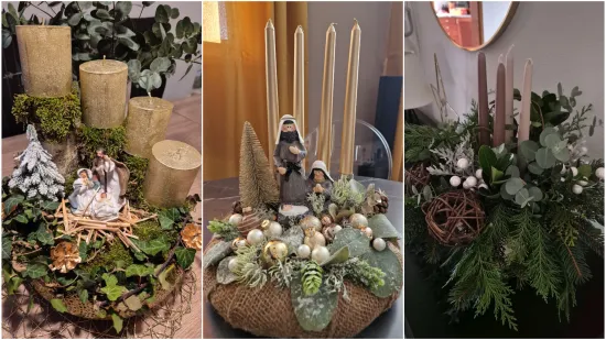 Toliko su lijepi da nismo mogli odoljeti: Izdvojili smo još 40 vaših adventskih vijenaca