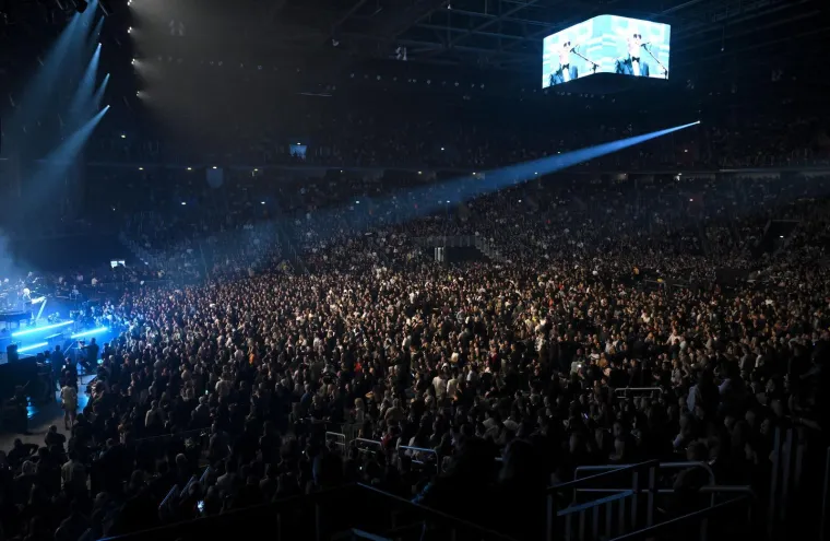 Saša Matić uživo iz zagrebačke Arene: 'Vi ste moji, ja sam ovdje na svom terenu'
