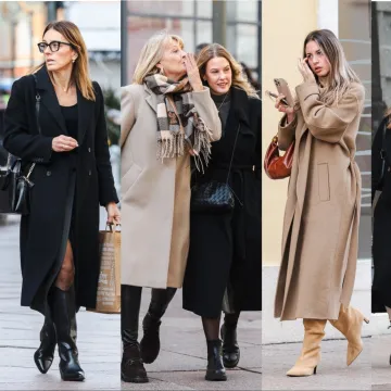 Ni dugi kaputi nisu sasvim prekrili lijepe noge Riječanki: Štiklama pokorile Korzo