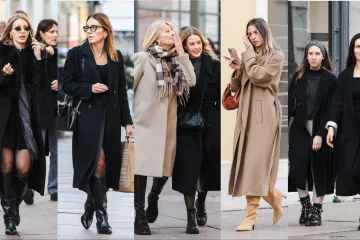 Ni dugi kaputi nisu sasvim prekrili lijepe noge Riječanki: Štiklama pokorile Korzo