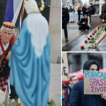 Molitelji se okupili u Zagrebu, stigli i prosvjednici: Održana posljednja Tiha misa