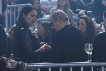 Tko je supruga Saše Matića? Lijepa Anđelija pojavila se u Areni i sve oči bile su na njoj