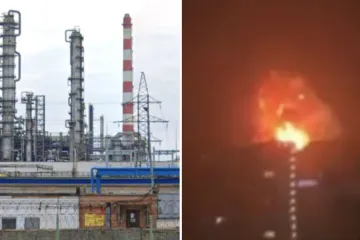 Novi udar na Putinovu naftu! Dronovima zasuli rafineriju kraj Moskve, kruže snimke