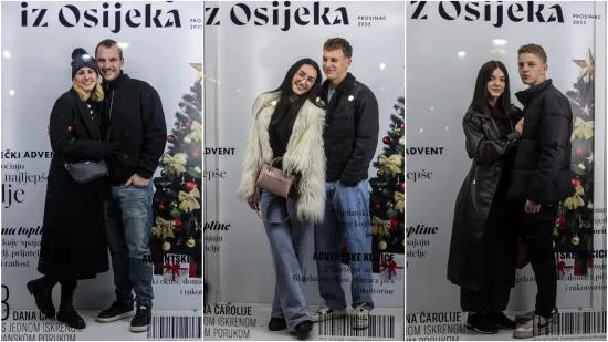 U ovom gradu ne fali romantike: Zaljubljene legice i lege zagrijali osječku Tvrđu