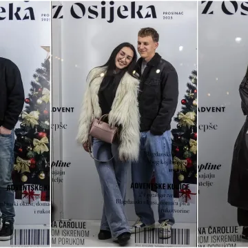 U ovom gradu ne fali romantike: Zaljubljene legice i lege zagrijali osječku Tvrđu