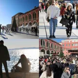 Nedjelja u suncem okupanom Splitu: Zanimljiv modni odabir jedne dame mamio poglede