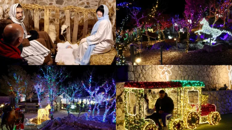 Pogledajte bajkovite prizore Božićnog sela: Osvijetljeno je s čak 4,5 milijuna lampica
