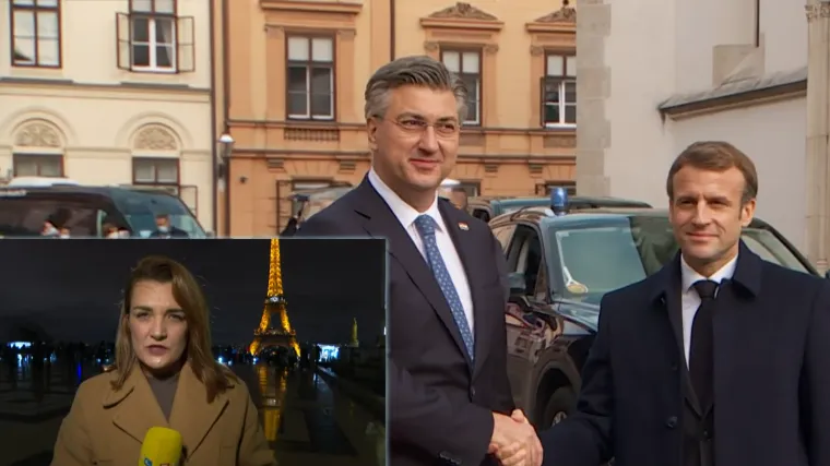 Hrvatska delegacija na turneji u Parizu i Beču: Plenković i Macron potpisuju važan dokument