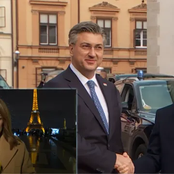 Hrvatska delegacija na turneji u Parizu i Beču: Plenković i Macron potpisuju važan dokument