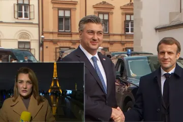 Hrvatska delegacija na turneji u Parizu i Beču: Plenković i Macron potpisuju važan dokument