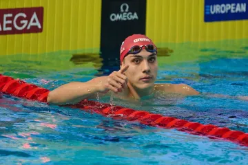 Fantastični Hribar prvak Europe na 50 metara slobodno: Izjednačio rekord Draganje