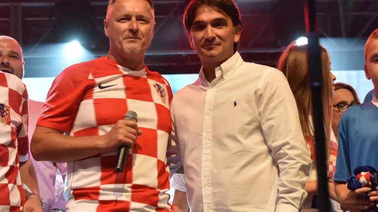 Dalić s tribina pratio Thompsonov koncert pa se javio snimkom: 'Domoljublje, ljubav, vjera...'