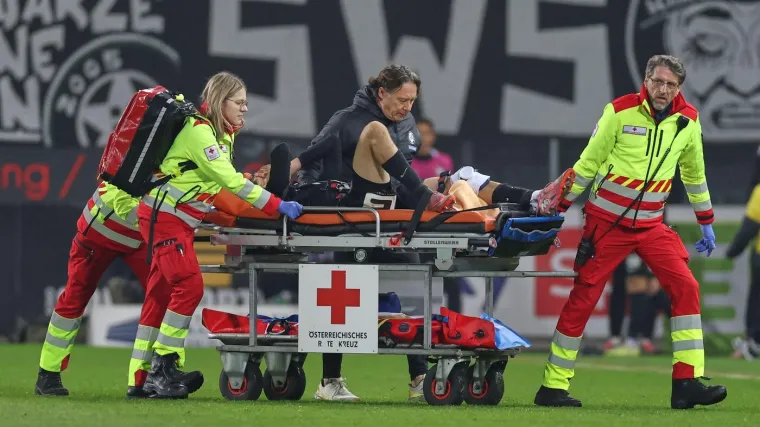 Mladi hrvatski napadač doživio tešku ozljedu: 'Lice mu se iskrivilo od boli'