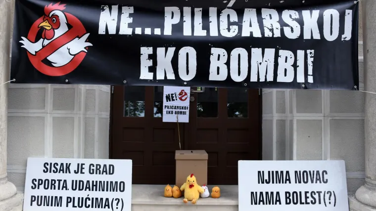 Mega klaonica pilića u Sisku dobila zeleno svjetlo: 'Demokracija je podbacila'