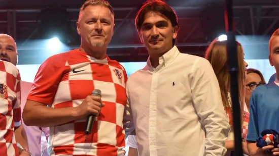 Dalić otišao na koncert Thompsona pa ga ugostio u svom restoranu u Varaždinu