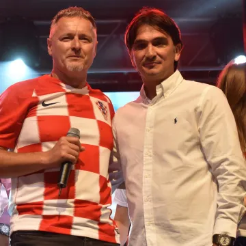 Dalić otišao na koncert Thompsona pa ga ugostio u svom restoranu u Varaždinu