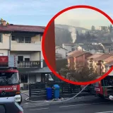 Gori Dom za starije u Karlovcu: Požar iz dimnjaka brzo se proširio