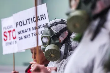 Gas maske usred Zagreba, ljudi stigli pred Ministarstvo: 'Zločin nad gradom'