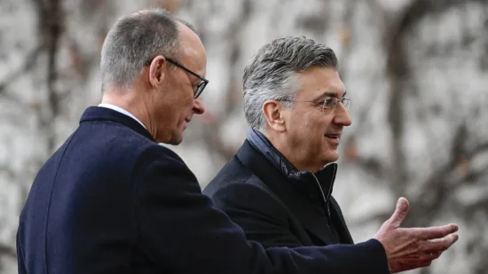 Plenković na crvenom tepihu s Merzom: Pogledajte kako su ga Nijemci primili