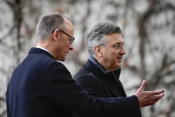 Plenković na crvenom tepihu s Merzom: Pogledajte kako su ga Nijemci primili