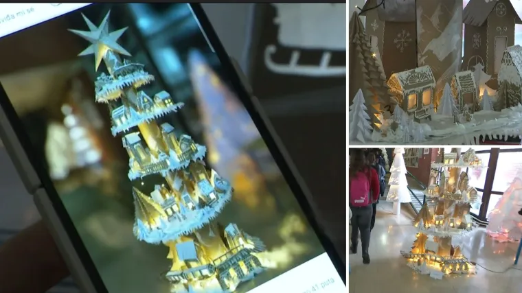 Internet gori zbog papirnatih borova! 280 tisuća ljudi očarano radovima učenika