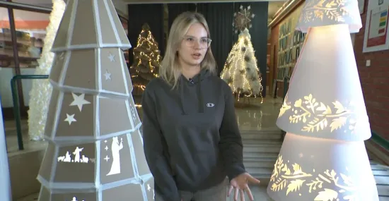 Skalpeli, lampice i toaletni papir: Ovako nastaje božićna čarolija u Osijeku!