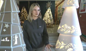 Skalpeli, lampice i toaletni papir: Ovako nastaje božićna čarolija u Osijeku!