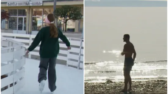 Sinj je bio najhladniji grad, a u Splitu se kupali! Što se dogodilo? 'Temperaturna inverzija'