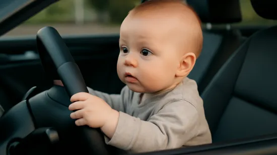 Policijaci zatekli bebu kako upravlja vozilom na autocesti, ali to nije bio kraj šokovima